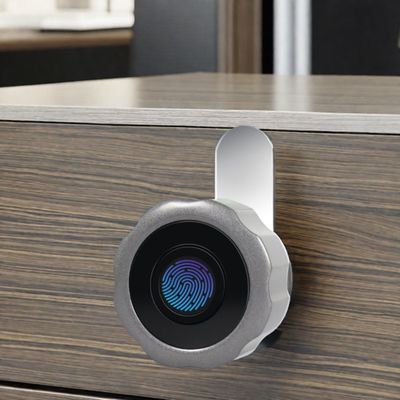 Smart WiFi Tuya Lock Reader de impressões digitais Keyless Glass Cabinet Set Opção de armazenamento em nuvem
