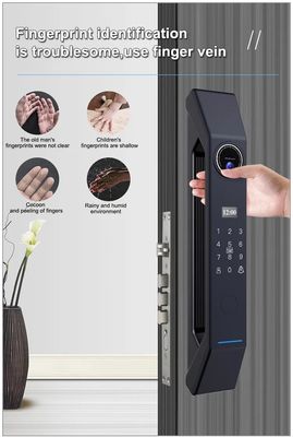 Hotel Smart Door Lock com reconhecimento facial e controle APP Alimentado por bateria de 4200mA