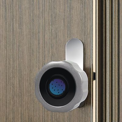 Bloqueio de rede de impressões digitais Bluetooth para armazenamento de dados em nuvem Acessório de gabinete de porta de vidro