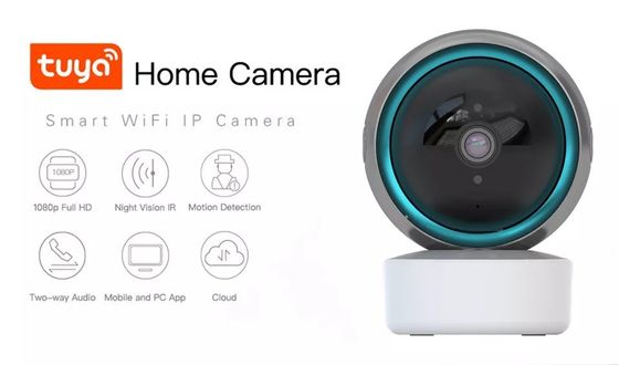 1080P HD IP Camera Tuya Smart Mini Camera com visão noturna e design sem fio magnético