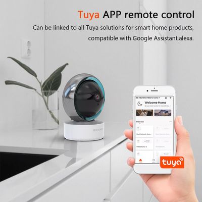 1080P HD IP Camera Tuya Smart Mini Camera com visão noturna e design sem fio magnético