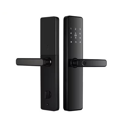 Fechadura de porta com impressão digital controlada por APP para portas de aço de madeira de alumínio Tuya Smart TT Lock