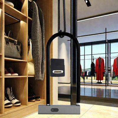 Impressão digital Smart U Lock para Bicicleta Bicicleta Motocicleta Porta de vidro Alcatrão de zinco pesado