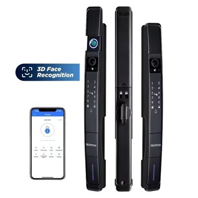 Proteja sua casa com TUYA Smart Door Lock 3D Face Recognition e armazenamento de cartão de memória