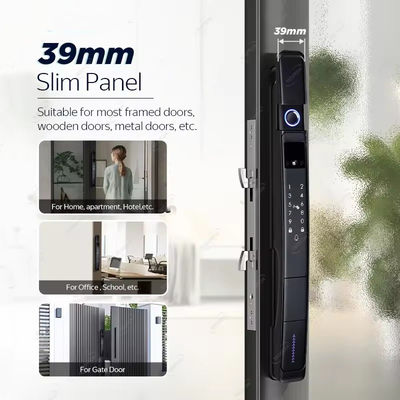 Proteja sua casa com TUYA Smart Door Lock 3D Face Recognition e armazenamento de cartão de memória