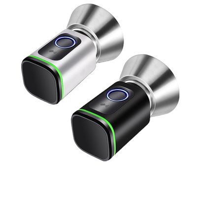 Fornecimento de energia tipo-C Impressão digital inteligente Bloqueio de porta de cilindro Impermeável e Euro Standard