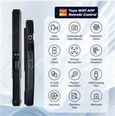 Melhore a segurança da sua casa com o Tuya TT Smart Lock 3D Face Recognition e Intercom