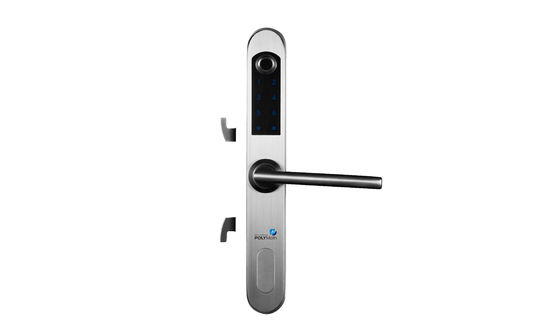 Fechadura Inteligente de Aço Inoxidável para Casa Senha de Impressão Digital WiFi Fechadura de Porta de Aço Tudo em Um
