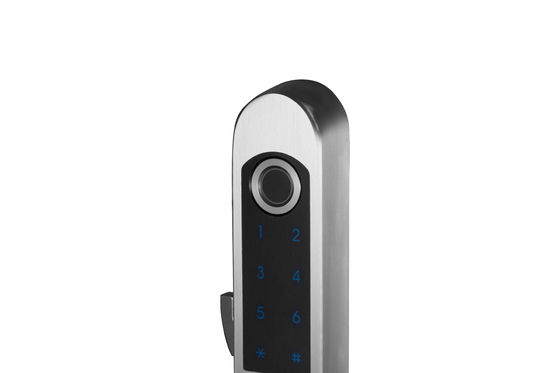 Fechadura Inteligente de Aço Inoxidável para Casa Senha de Impressão Digital WiFi Fechadura de Porta de Aço Tudo em Um
