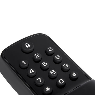 Liga de alumínio Impressão digital americana moderna App de controle de telefone porta de segurança Smart Lock porta