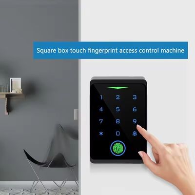 Sistema avançado de controlo de acesso ao exterior com leitor de impressões digitais e função de sino