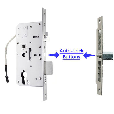 Fechaduras de porta doméstica Israel Interior Smart Eletrônico Corpo de fechadura para portas de latão de madeira