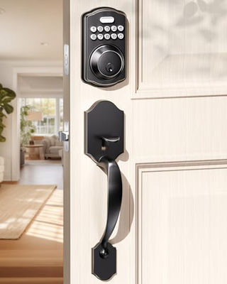 Competitivo Casa Tuya Impressão digital elétrica porta sem chave Smartlife Lock Door Set