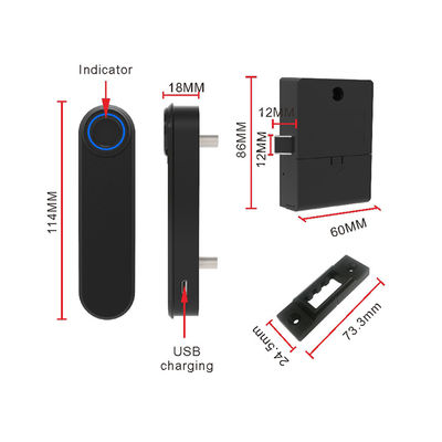 Função de Gestão de Segurança Grande Material Caixa Cabinet Lock para família de gabinete