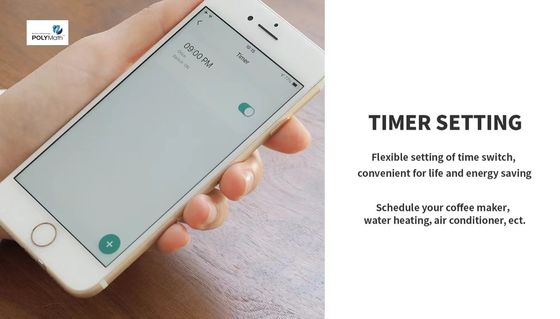 Remote de toque WiFi usado globalmente para iluminação inteligente doméstica e acesso ao ar condicionado