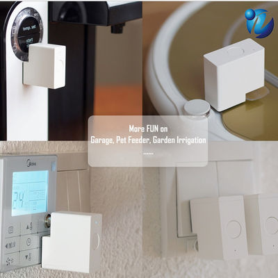Controle de voz Alexa Branco Tuya Smart Wifi Finger Robot Pressione todos os botões Smart Switch Botão Pusher Fingerbot