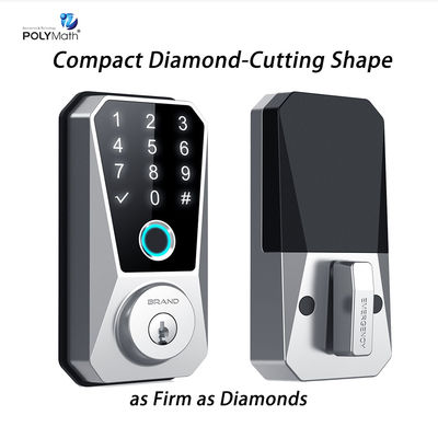 Ligação de zinco Último carregamento USB Impressão digital bioquímica Password Gate Smart Door Lock