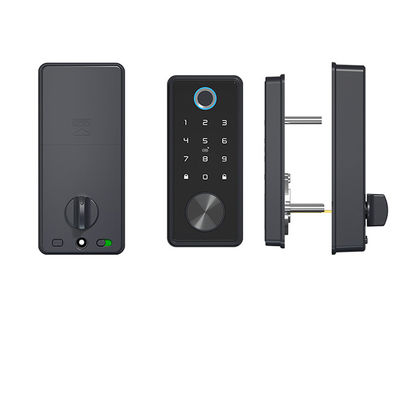 Fechadura de porta de liga de zinco impressão digital fechadura eletrônica inteligente para apartamento de hotel
