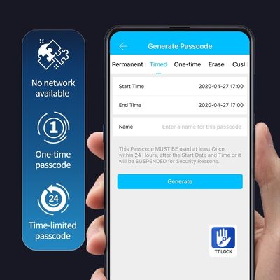 Fechadura de porta de liga de zinco impressão digital fechadura eletrônica inteligente para apartamento de hotel