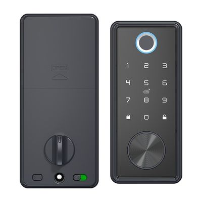 Fechadura de porta de liga de zinco impressão digital fechadura eletrônica inteligente para apartamento de hotel