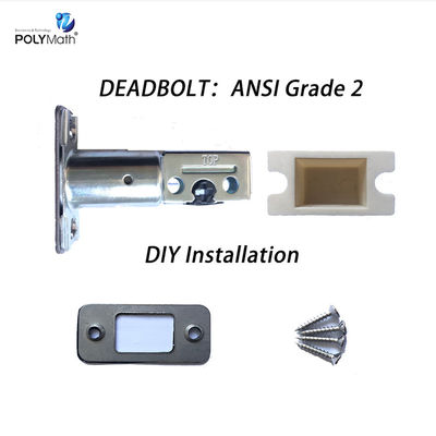 Porta de aço inoxidável Smart Deadbolt Lock Wifi Digital Front Keyless para casa Tuya App