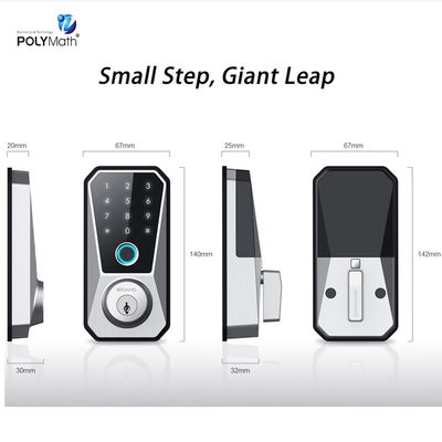 Fechadura inteligente de liga de zinco personalizável Competitiva para fechadura de porta com impressão digital habilitada para Wifi