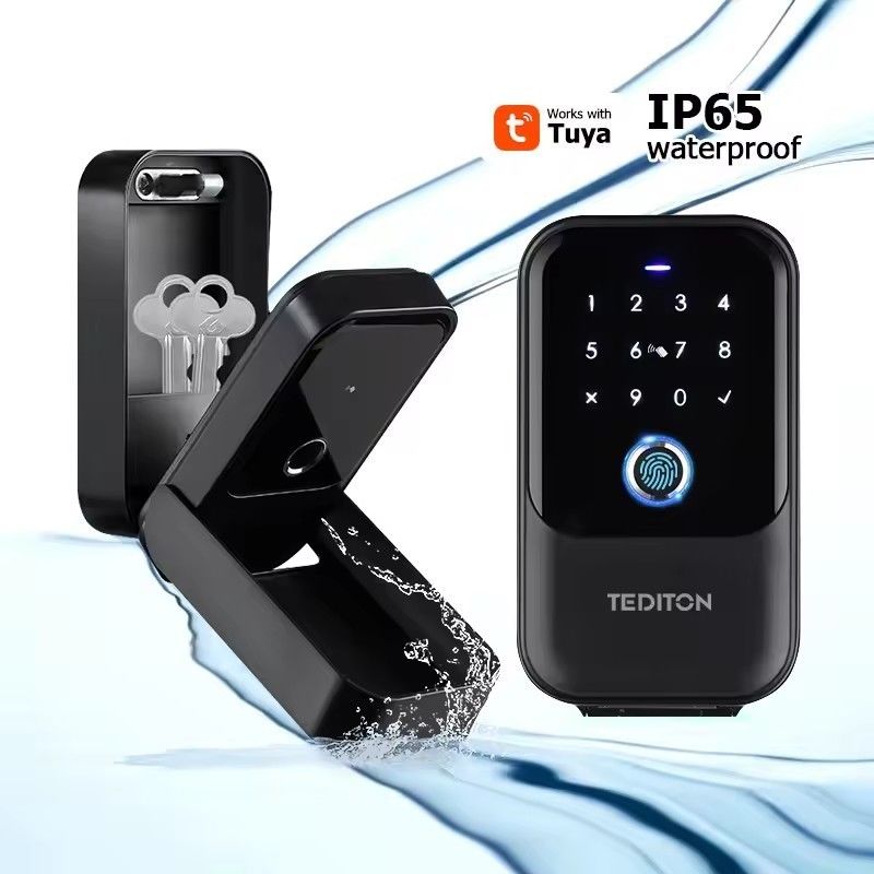 Métodos de desbloqueio Password Key Lock Box para porta de madeira/alumínio -20 60°C Exterior IP65 impermeável