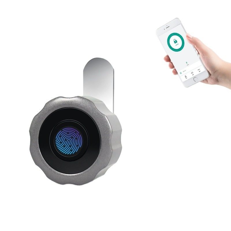 Instalação fácil Gerenciamento fácil fechadura de porta de mini-armário inteligente com impressão digital APP desbloquear