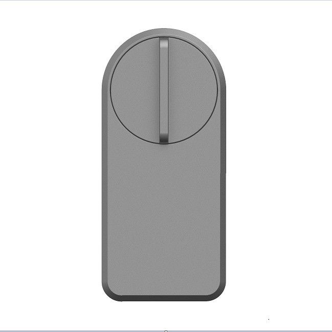 Aplicação Tuya de liga de zinco Wifi senha sem fio fechadura de porta azul inteligente para 95% de portas