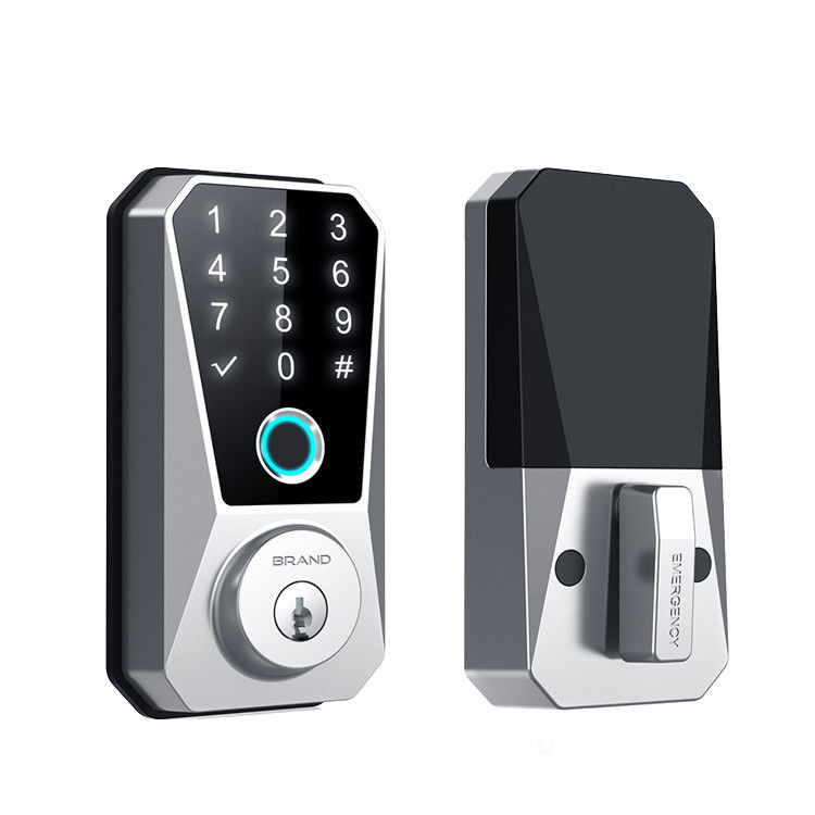 Instalação fácil Wifi Reset magnético Smart Lock com TUYApp e reconhecimento de impressão digital
