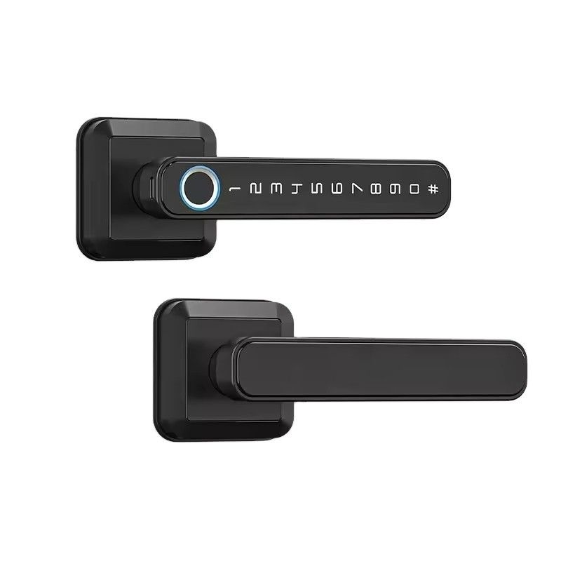 Cartão de memória armazenamento de dados fechadura inteligente para porta de madeira IP66 à prova d'água Wifi impressão digital