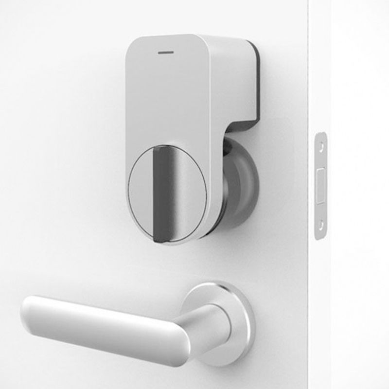 Grão Tuya Ttlock App Automático Digital Cartão RFID Euro Cylinder Lock Eletrônico Smart Door Lock em cinza