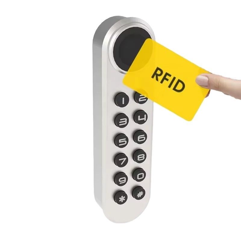 Melhor fechadura de porta inteligente sem chave de cartão RFID fechadura de armário para móveis de escritório em casa